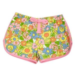 Cheryl Shorts floral shorts and play shirt